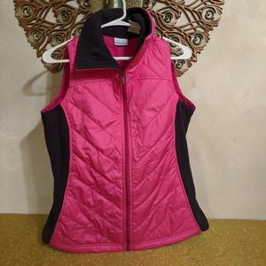 Columbia WindBreaker Pink Vest